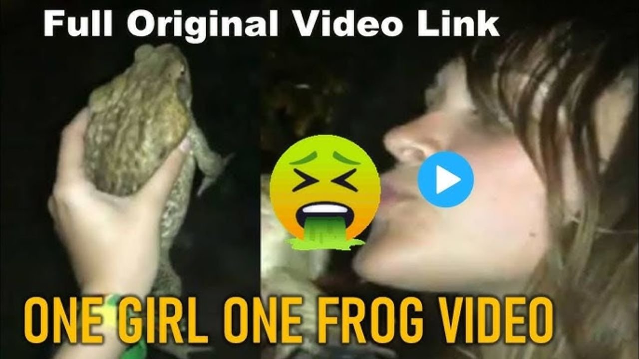 One Girl One Frog Viral Video