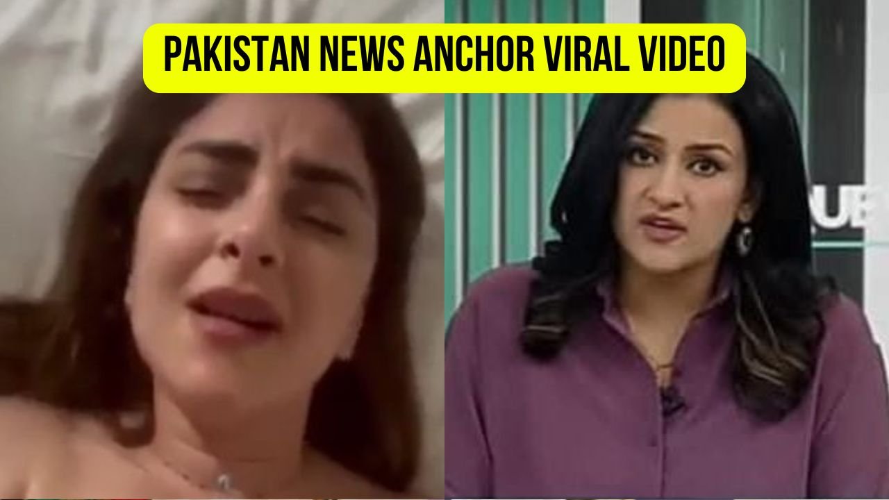 Pakistan News Anchor Viral Video