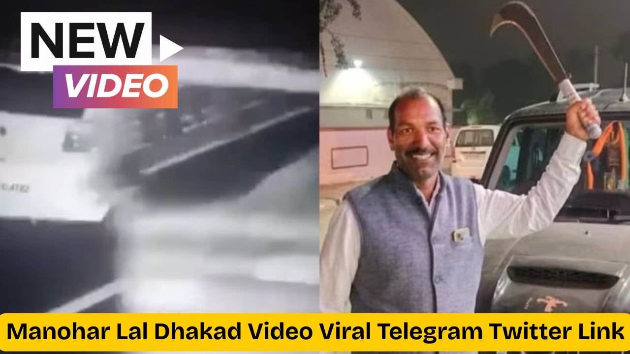 Manohar Lal Dhakad Video Viral Telegram Twitter Link