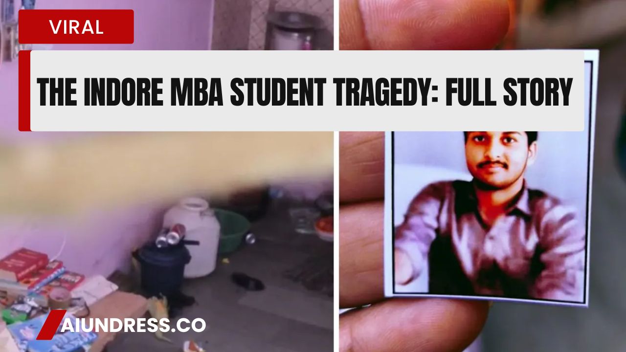 The Indore MBA Student Tragedy